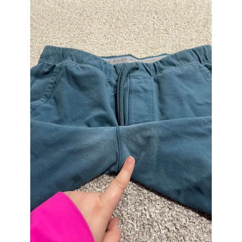 Mack Weldon Sweatpants Lounge Pants Casual Joggers Drawstring Mens Medium Blue